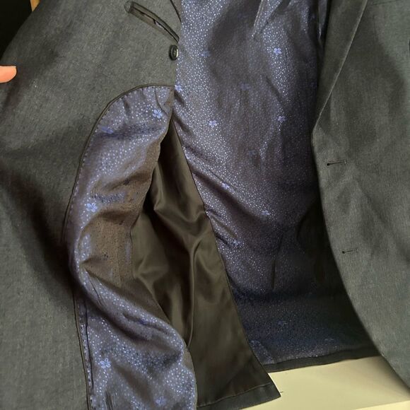 Haight & Ashbury Sophisticated Charcoal Men's Blazer 42 - Picture 7 of 12